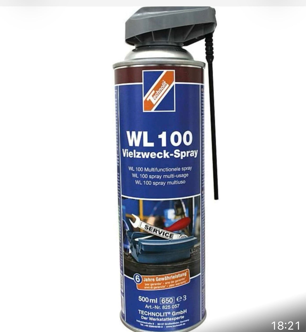 WL - 100 Vielzweck-Spray mit 10 Funktionen