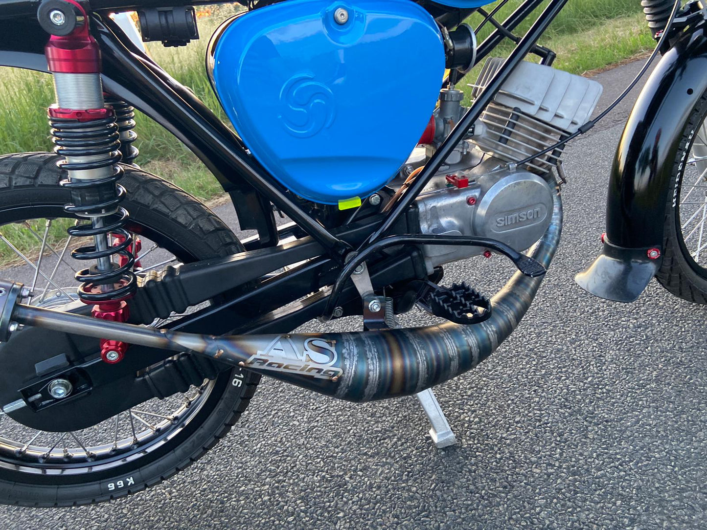 Simson 60-85cc "Torque Tech II" Rennauspuffanlage