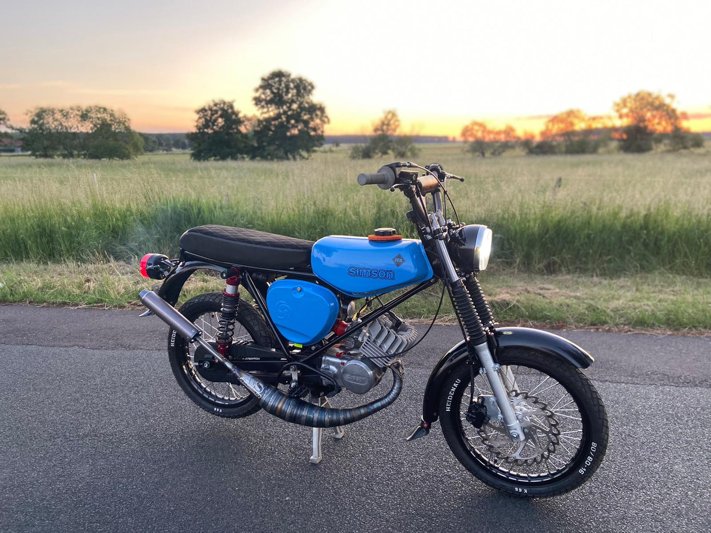 Simson 60-85cc "Torque Tech II" Rennauspuffanlage