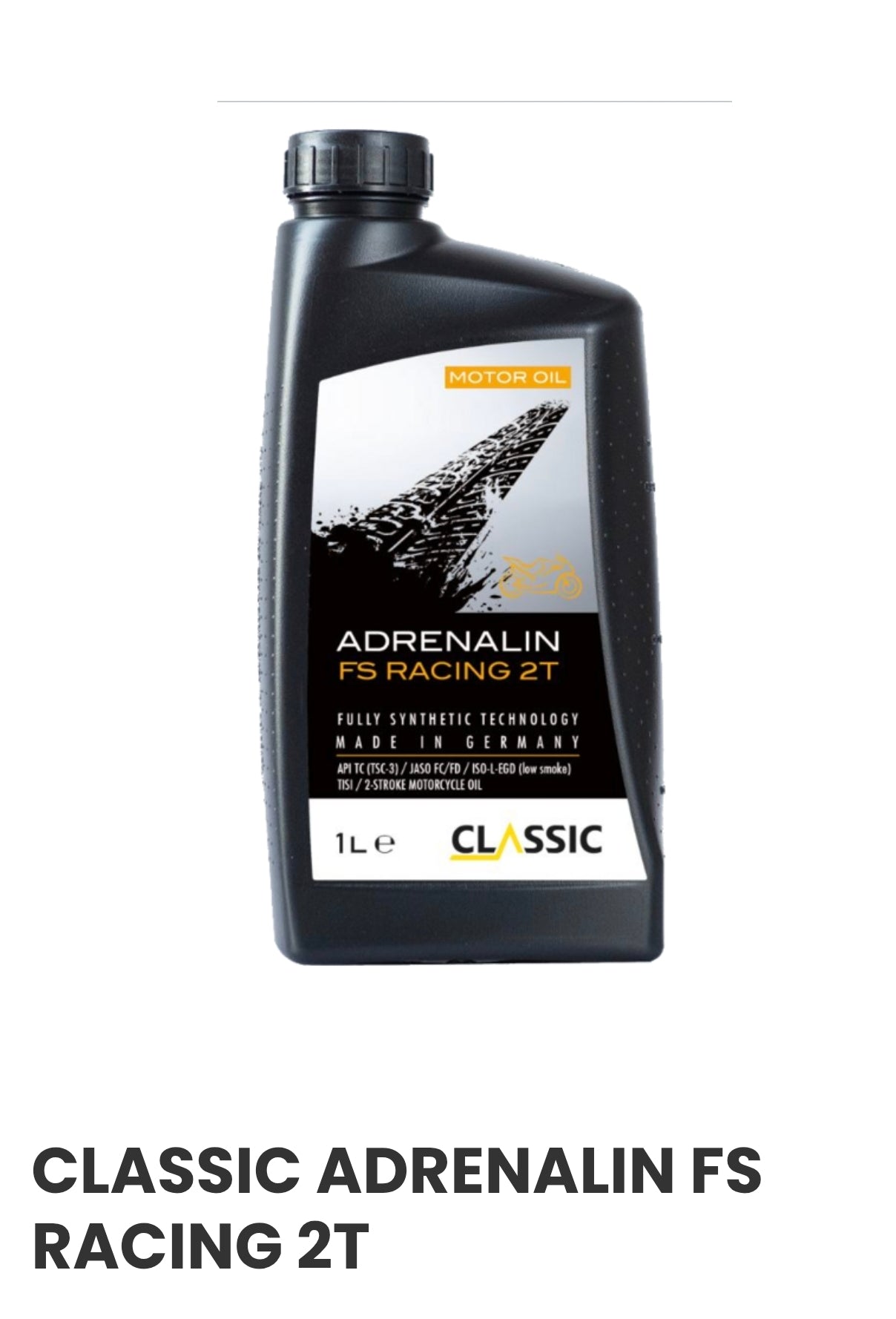 CLASSIC ADRENALIN FS RACING 2T, 1 Liter