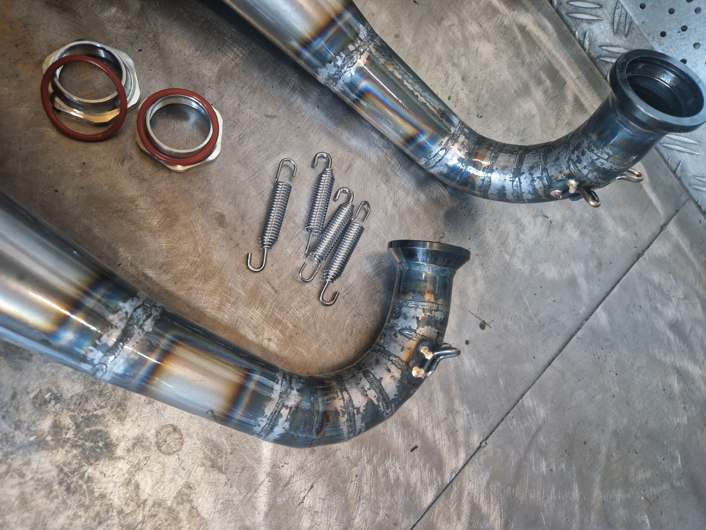 Simson SR 90-110cc "Race Tech II" Rennauspuffanlage