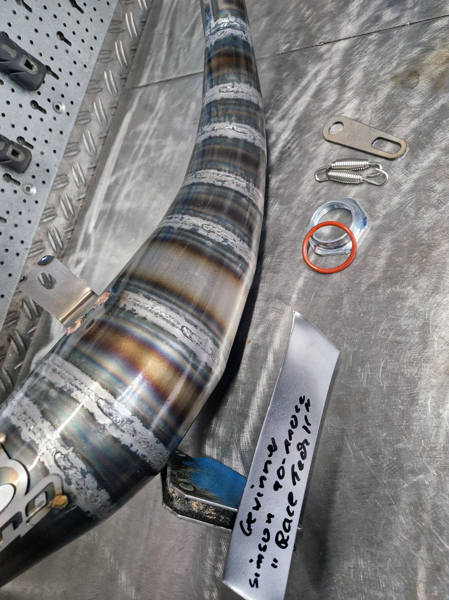 Simson 90-110cc "Race Tech II" Rennauspuffanlage