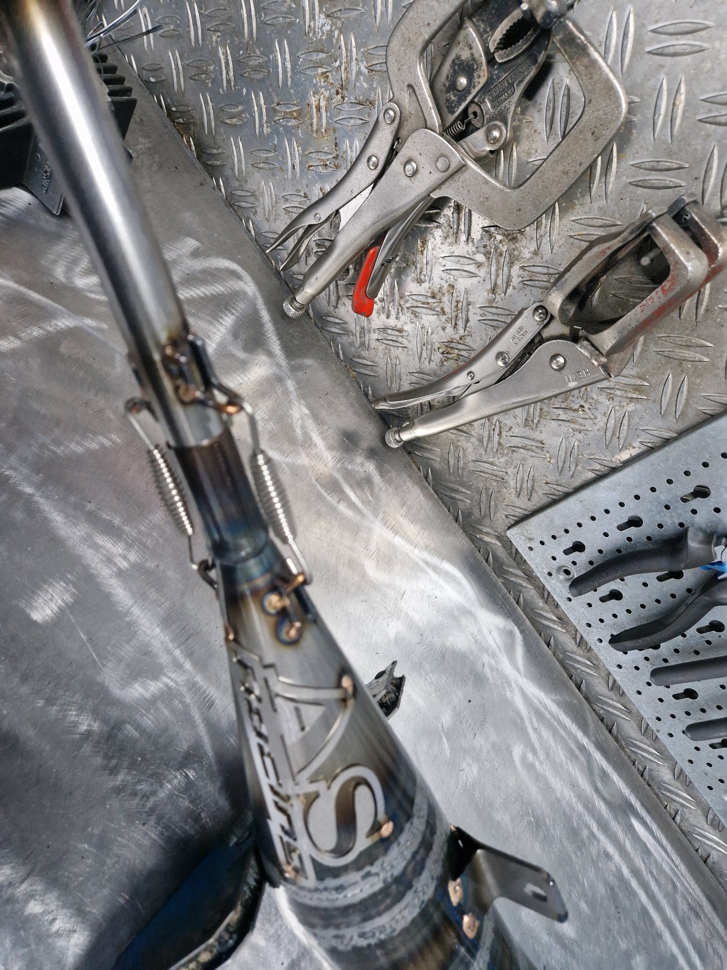 Simson 90-110cc "Torque Tech II" Rennauspuffanlage