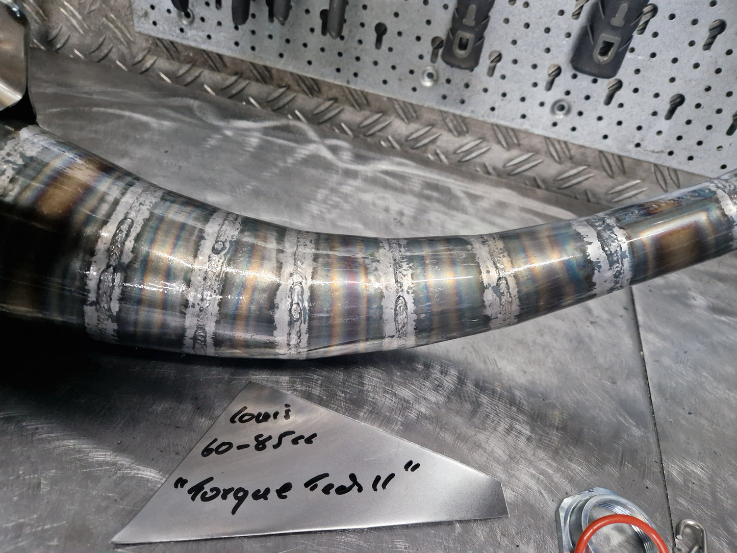 Simson 90-110cc "Torque Tech II" Rennauspuffanlage