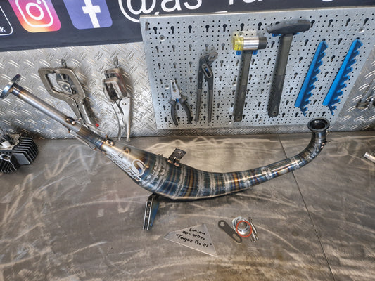 Simson 70-100cc "Torque Pro III" Rennauspuffanlage