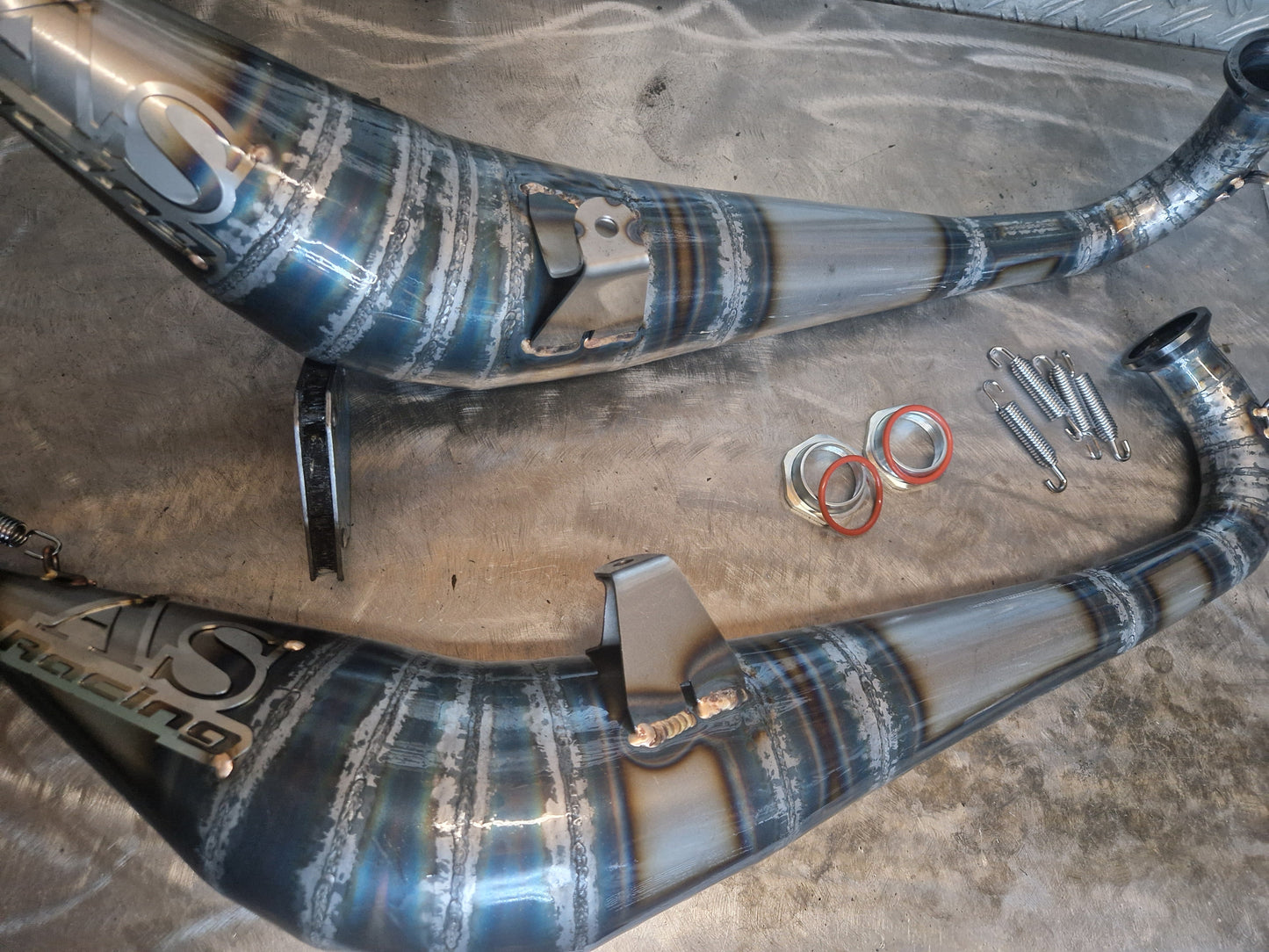 Simson SR 90-110cc "Race Tech II" Rennauspuffanlage